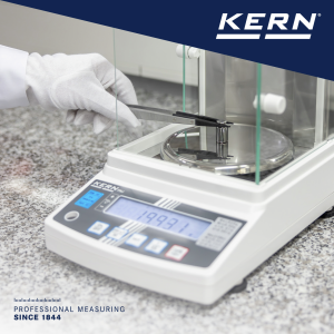 Fabriekskalibratie KERN 961-366