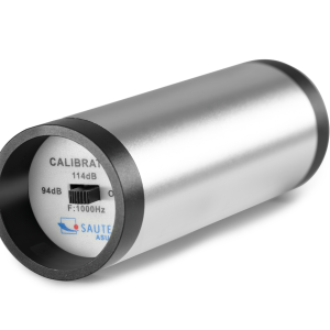 Kalibrator voor de regelmatige afstelling van de geluidsniveaumeter SAUTER ASU-01