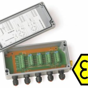 Utilcell Aansluitbox 4 loadcells ATEX Aluminium